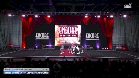 Stars Vipers Katy - Copperhead Cuties [2025 Novice Exhibition (Cheer) Day 1] 2025 Encore Grand Nationals