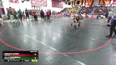 150 lbs Quarterfinal - Armaan Ahmed, Cerritos vs Kyle DaNobrega, South Torrance