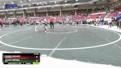 73 lbs Semifinal - Joseph Kidwell, Raw vs Caizer Mcelroy, Garden City