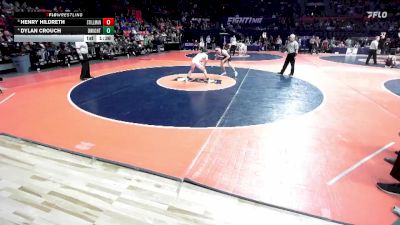 1A 150 lbs 5th Place Match - Dylan Crouch, Dwight vs Henry Hildreth, Stillman Valley