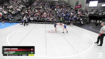 150 lbs Champ. Round 1 - Ammon Cannon, Lehi vs Nash Parker, Pleasant Grove