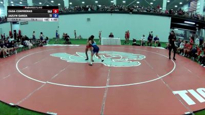 85 lbs Zada Contreras, California Blue vs Jazlyn Garza, Texas