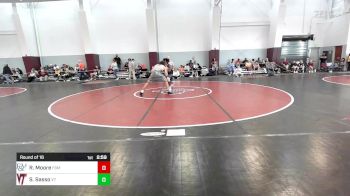 197 lbs Round Of 16 - RJ Moore, Franklin & Marshall vs Sonny Sasso, Virginia Tech