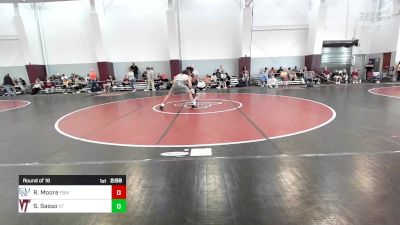 197 lbs Round Of 16 - RJ Moore, Franklin & Marshall vs Sonny Sasso, Virginia Tech