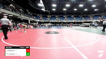 132 lbs 3rd Place Match - Alejandro Aranda, Glenbard West vs Jake Colleran, Maine South