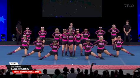 Vibe Studios - Constrictors [2025 L5 International Open Semis] 2025 The Cheerleading Worlds
