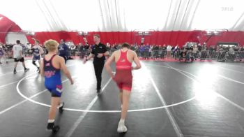 144 lbs Cons. Round 2 - Brady Valentine, Weigh-in Club vs Tristen Smazal, Crass Trained