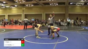 Match - Ty Dean, UTB Wrestling vs Caden Cauley, Lake Stevens Wrestling Club