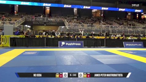 James Peter Mastrobattista vs Nei Seda 2025 Pan Jiu Jitsu IBJJF Championship