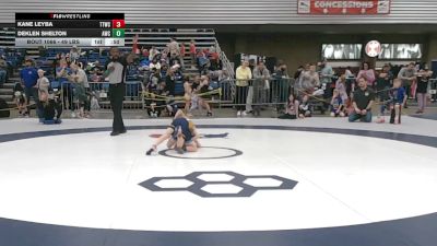 49 lbs Cons. Sub-quarters - Kane Leyba, Team Tulsa Wrestling Club vs Deklen Shelton, Asylum Wrestling Club