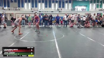 110 lbs 5th Place Match - John Cheney, Tallahassee War Noles vs Leonardo Ortiz, White House