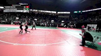 140 lbs Cons. Round 1 - Kaiden Helton, EDGA vs Logan Stephens, HCW3