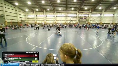 65 lbs 5th Place Match - Riggs Pay, JWC vs Boston Brindley, Elite Wrestling