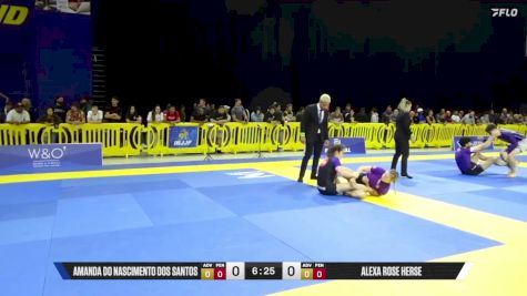 Alexa Rose Herse vs Amanda Do Nascimento Dos Santos 2025 Pan IBJJF Jiu-Jitsu No-Gi Championship