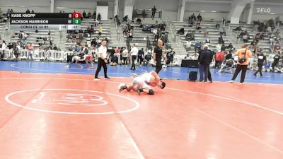 132 lbs Consi Of 64 #2 - Kade Knopp, ID vs Jackson Harrison, NY