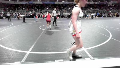 121.6-127.4 lbs Round Of 16 - Jaelynn Poage, Team Apex vs Claire Starr, Emporia Wrestling Club