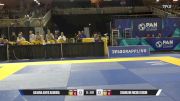 Charlene Nicole Dixon vs Juliana Alves Almeida 2025 Pan Jiu Jitsu IBJJF Championship
