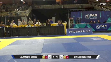 Charlene Nicole Dixon vs Juliana Alves Almeida 2025 Pan Jiu Jitsu IBJJF Championship