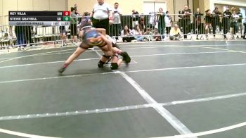 86 lbs Quarterfinal - Rey Villa, Riverside Rascal vs Stevie Graybill, Cal Grapplers