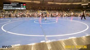 61 lbs Final - Jackson Caporiccio, Apex vs Brody Owens, WTC