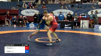 67 kg Consolation - Chris Rodgers, Unattached vs Taylor Zippe, Marines