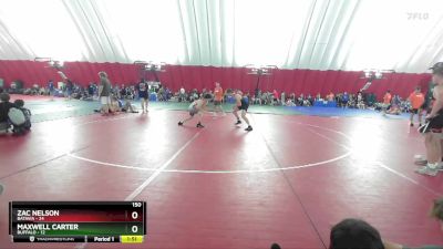 150 lbs Round 4 (6 Team) - Zac Nelson, Batavia vs Maxwell Carter, Buffalo