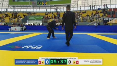 WILLIAM BATISTA DE PAULA vs WALLISSON TIMOTEO MORAIS SANTOS 2026 FPJJ Circuito Paulista GI Etapa 3