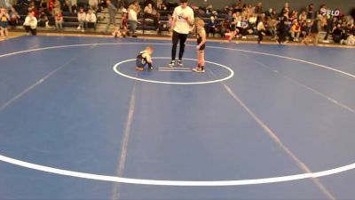 52-58 lbs Cons. Round 1 - Lucas Wiseman, Kearney Matcats vs Beau Steffes, Midwest Destroyers