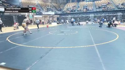 197 lbs Quarterfinal - Ryan Patterson, Fort Hays State vs Hudson Oliver, Nebraska-Kearney