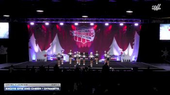 Excite Gym and Cheer - Dynamite [2025 L1 Junior Day 1] 2025 NCA Holiday Classic