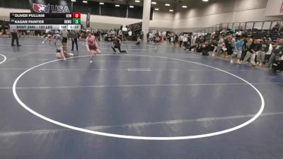 120 lbs Quarters - Kagan Painter, Bad Karma Wrestling Club vs Oliver Pulliam, Best Trained Wrestling