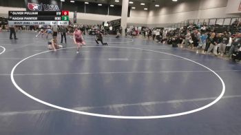 120 lbs Quarters - Kagan Painter, Bad Karma Wrestling Club vs Oliver Pulliam, Best Trained Wrestling