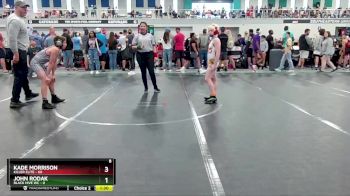 92 lbs Round 1 (6 Team) - Kade Morrison, Killer Elite vs John Rodak, Black Hive WC