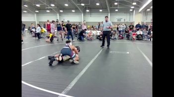 130 lbs Round 2 (10 Team) - Dennis Barker, Hanover Hawkeye vs Noah Tucker, Rebellion