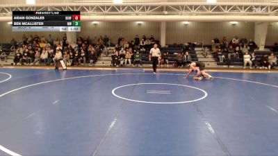 165 lbs Round 1 (16 Team) - Ben McAllister, Millard West vs Aidan Gonzales, Sedgwick County/Fleming