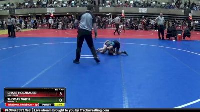 70 lbs Quarterfinal - Chase Holzbauer, Mollitium vs Thomas Vaith, Pinnacle