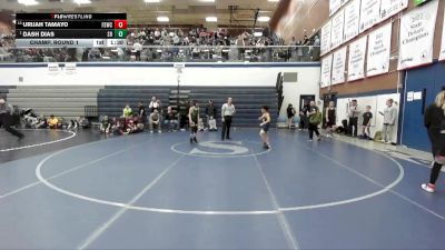 66 lbs Champ. Round 1 - Dash Dias, Shootbox Rigby vs Urijah Tamayo, Fighting Squirrels Wrestling Club