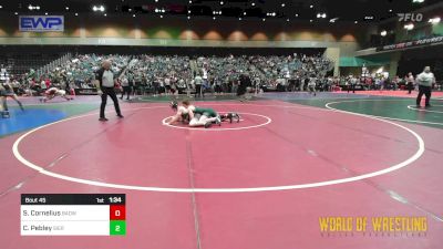 170 lbs Round Of 16 - Stuart Cornelius, Bay Area Dragons vs Christian Pebley, Sierra Sabers