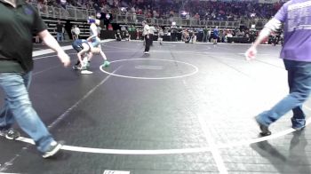 100 lbs Round Of 16 - Samuel Schutz, Black Fox Academy vs Laydon Knox, Harrisonville Youth Wrestling