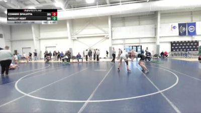 150 lbs Cons. Round 2 - Wesley Kent, Sublime Wrestling Academy vs Conner Spaletta, Sublime Wrestling Academy