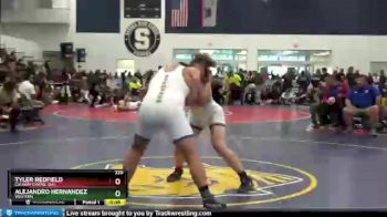 220 lbs 7th Place Match - Tyler Redfield, Calvary Chapel (sa) vs Alejandro Hernandez, Western