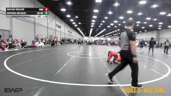 110 lbs Quarterfinal - Jha`kai Roller, Roundtree 14U vs Bryson Gelinas, OK Elite 14U Orange