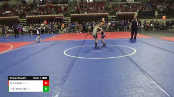 58 lbs Champ. Round 2 - Ryder Veralrud, Perham vs Ashton Leistiko, Miles City Wrestling Club