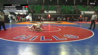 1A-4A 113 Quarterfinal - Noah Thompson, New Hope HS vs Kaleb Brunner, Ohatchee