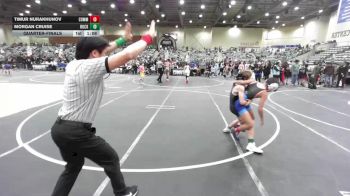 88 lbs Quarterfinal - Timur Nurakhunov, Community Youth Center (CYC) vs Morgan Cruise, Rocklin Rampage
