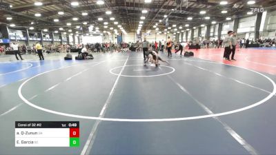 95 lbs Consi Of 32 #2 - Ariel Quintero-Zunun, GA vs Eli Garcia, SC