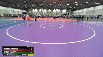 120 lbs Cons. Round 2 - Robert Hickman, Shawnee-Mill Valley HS vs Caden Hulett, Platte County