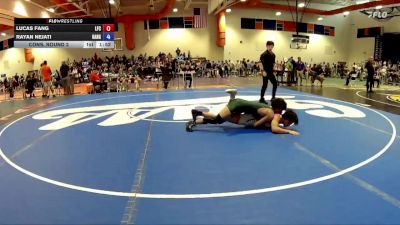 126 lbs Cons. Round 2 - Lucas Fang, Liberty Flight Club vs Rayan Nejati, Legacy Dragons