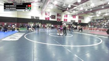 110 lbs Semifinal - Alisa Murillo, Shadow Hills vs Julia Moreno, Warren