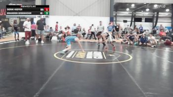 109 lbs Rr Rnd 3 - Derik Kiefer, Roundtree Wrestling Academy - BHS vs Branden Eisenhour, 4M - BHS